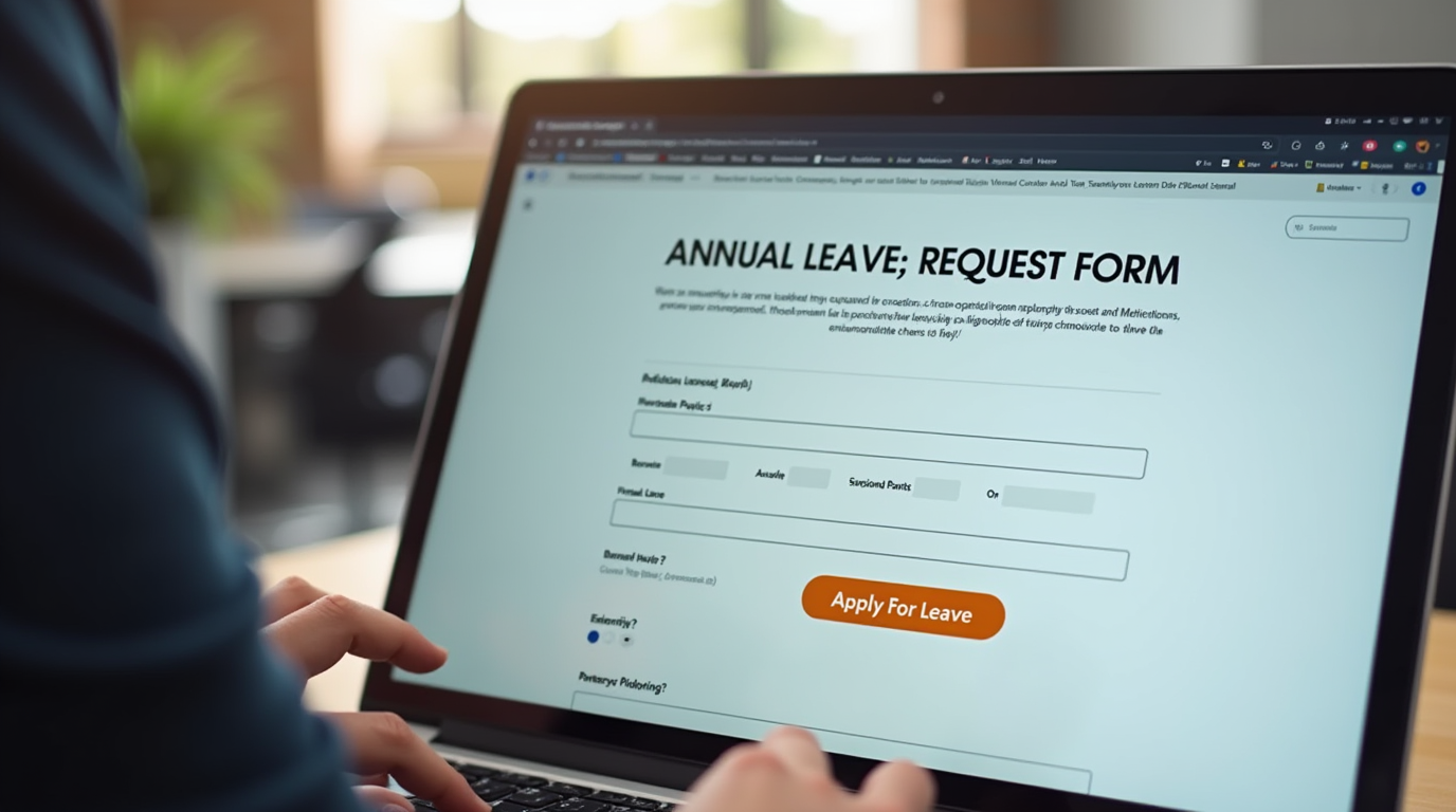 근로자 휴가 신청