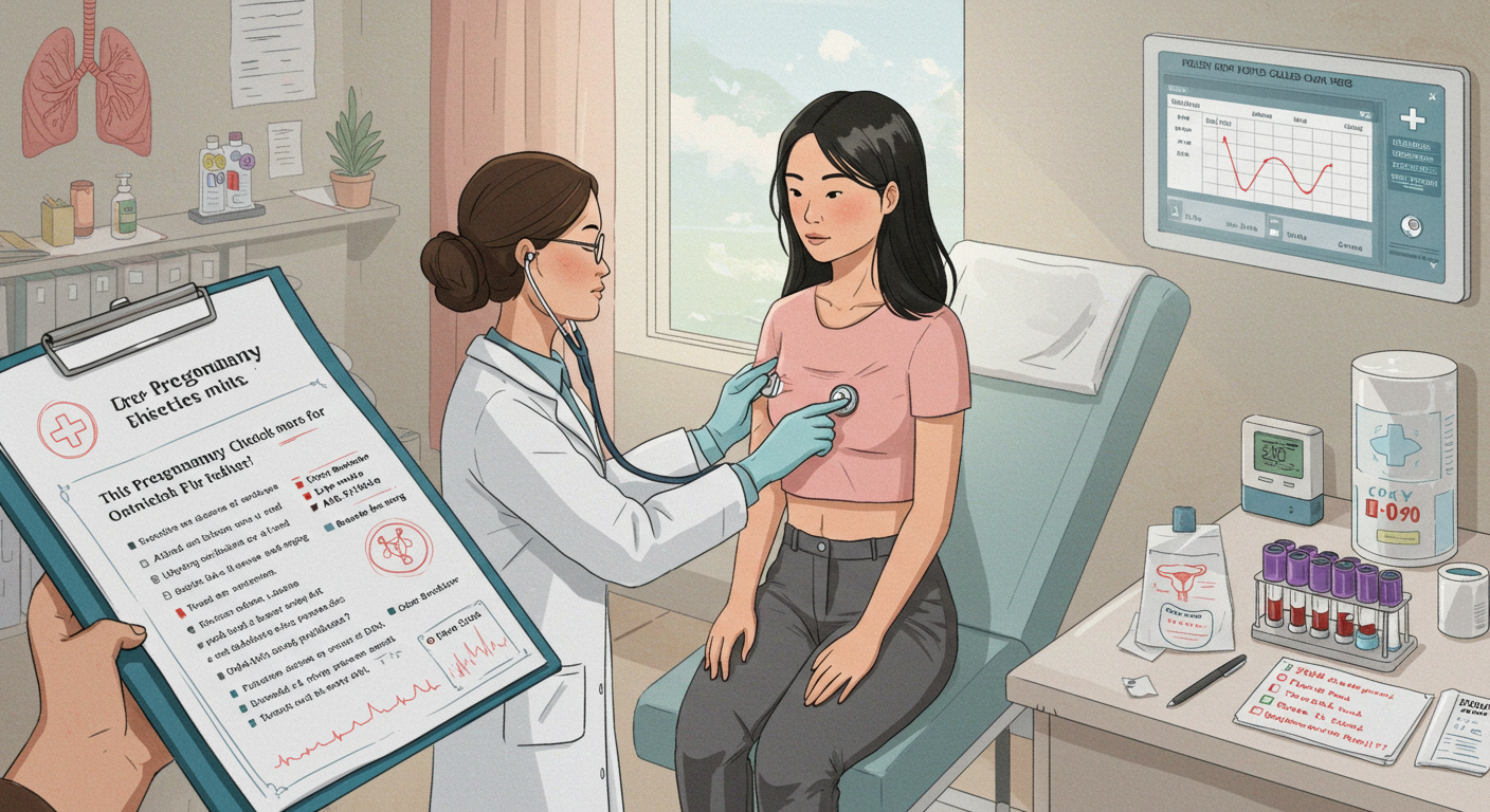 검사 받는 여성