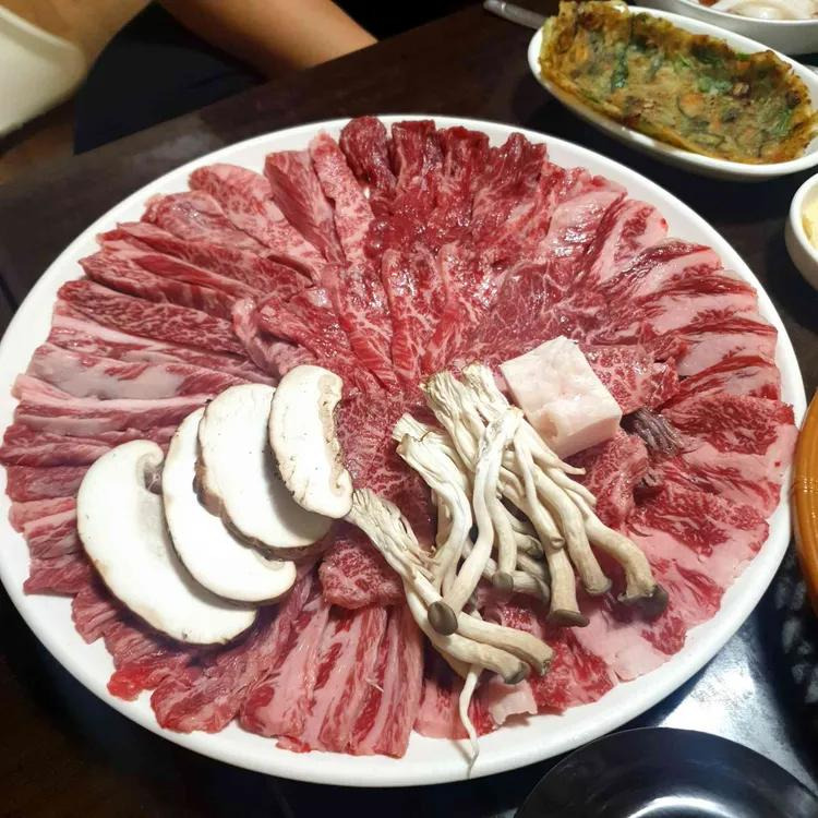 소고기모듬