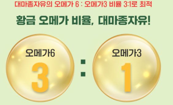 오메가3대6비율
