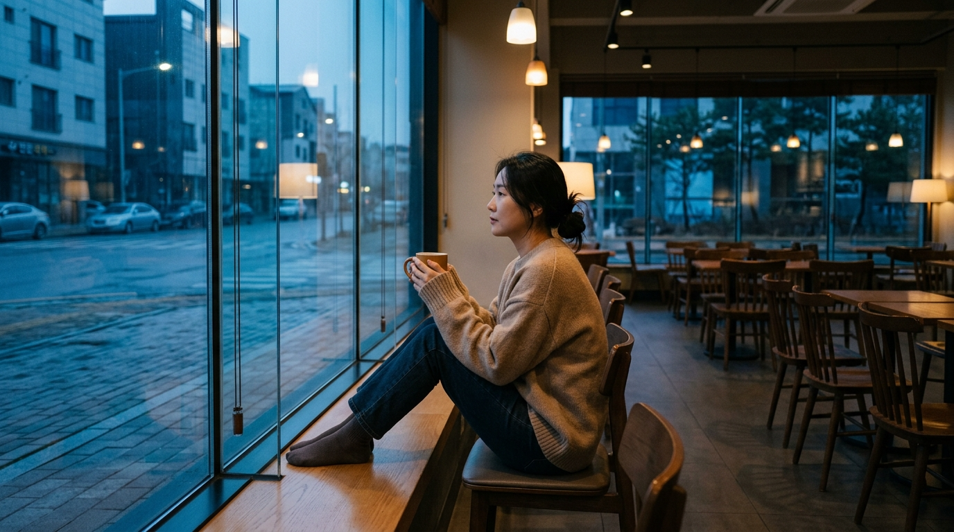사람없는 시간에 대한 매력