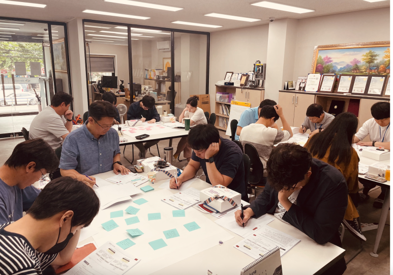 엠엔비젼 임직원을 위한 제안서작성법 강의 진행