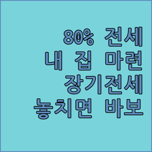 얼씨구, 80% 전세로 내 집 마련?..
