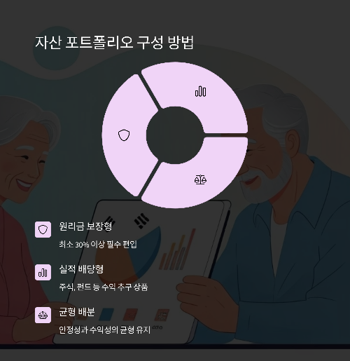 IRP자산 포트폴리오 구성 방법 추천