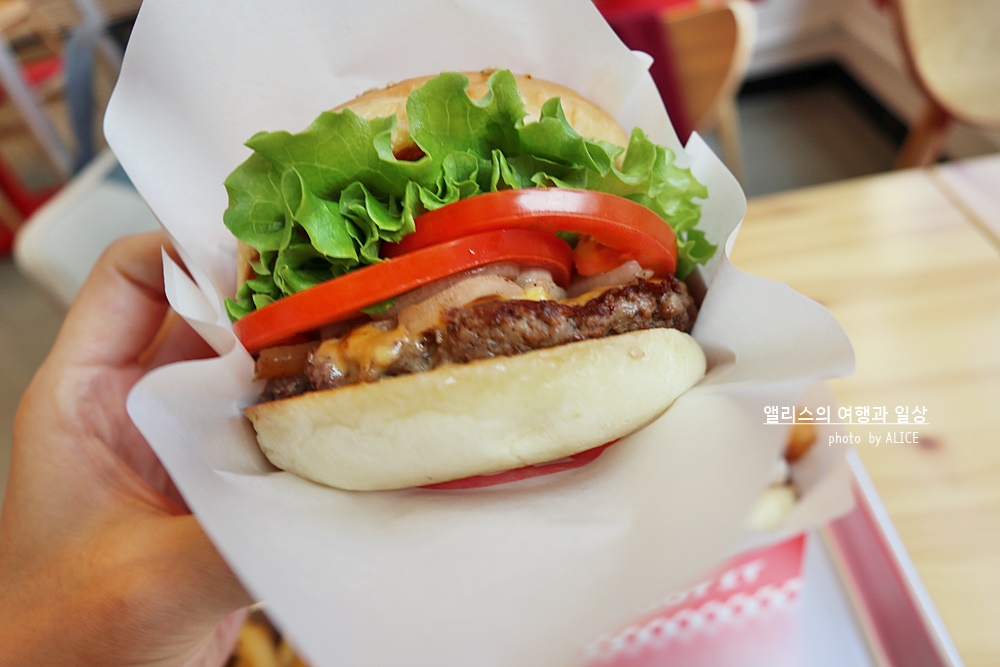 아이갓잇버거, 아이가릿버거 화명점에서 즐기는 부산 수제버거 - 아이가릿버거, 쉬림프 버거 / 메뉴와 가격