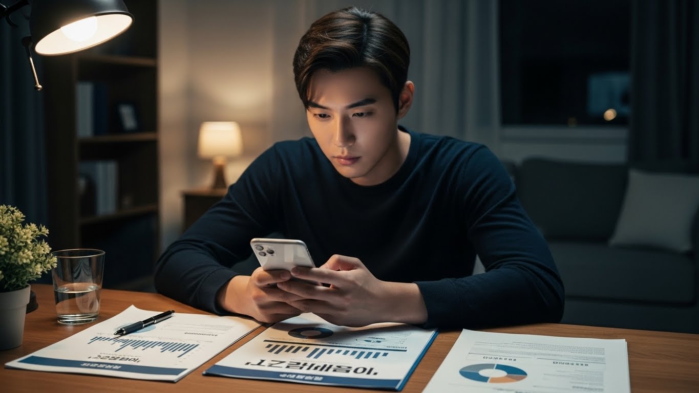 청년도약계좌 만기 후 연계 방안에 대해 고민하는 사람