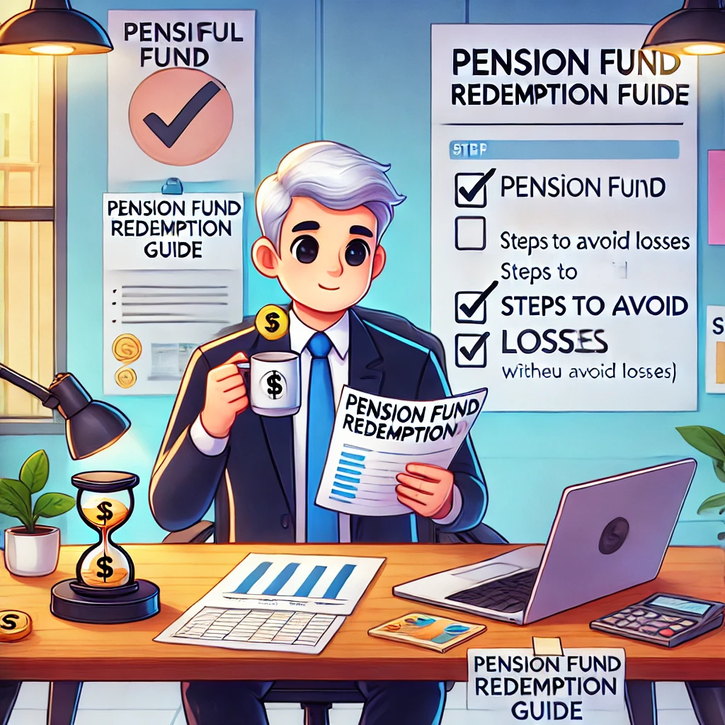 연금저축펀드, 환매 시 이렇게 해야 손실 없이 성공한다! 완벽 가이드