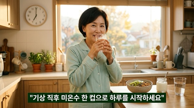 변비해결 아침 루틴 공복 물 식사 운동 화장실 습관