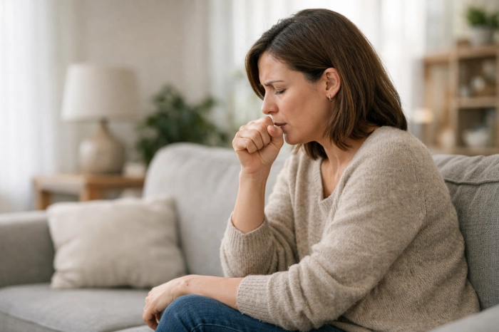 마른기침이 나는 이유