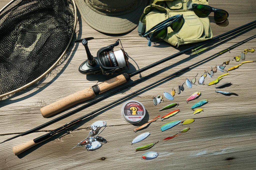 초경량 낚시대 완벽 분석 송어 낚시