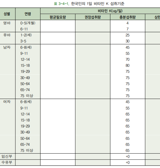 비타민k