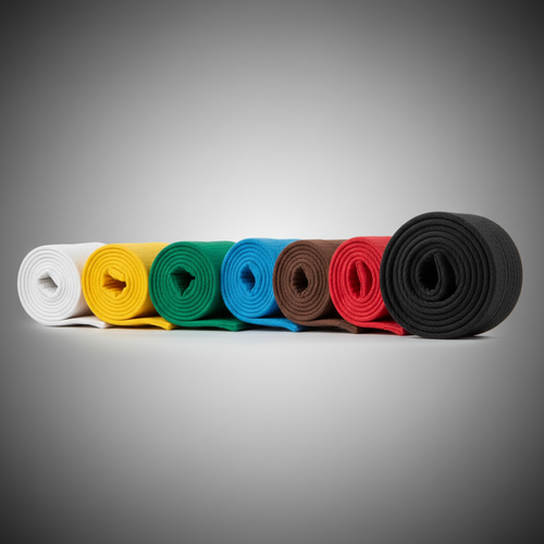 국기원 태권도 띠별 체계: 흰 띠부터 검은 띠까지