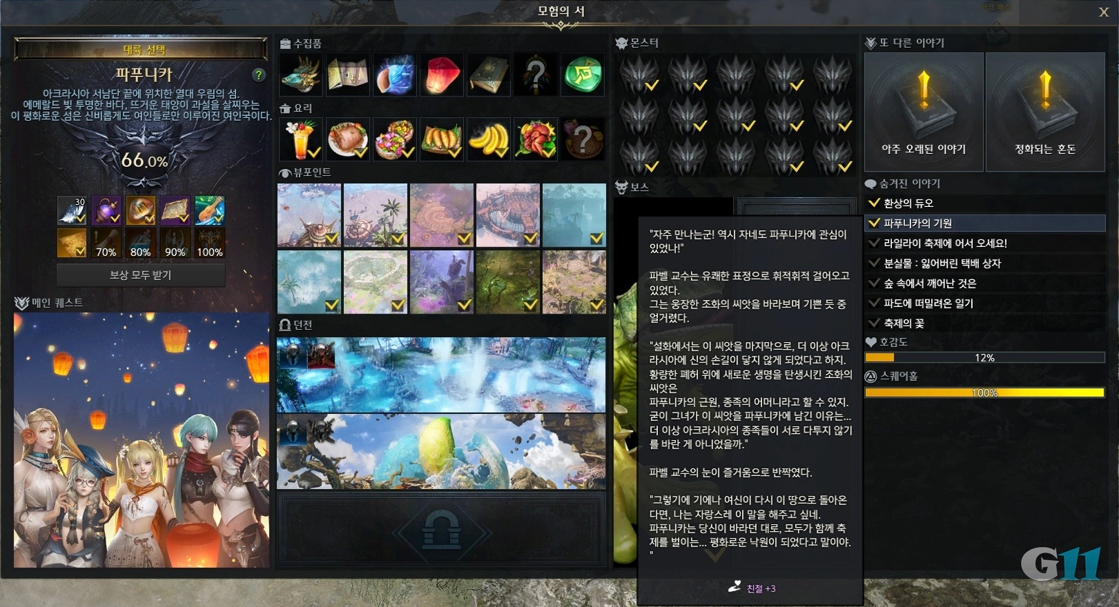 파푸니카의 기원