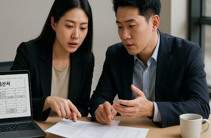 전자세금계산서 검토