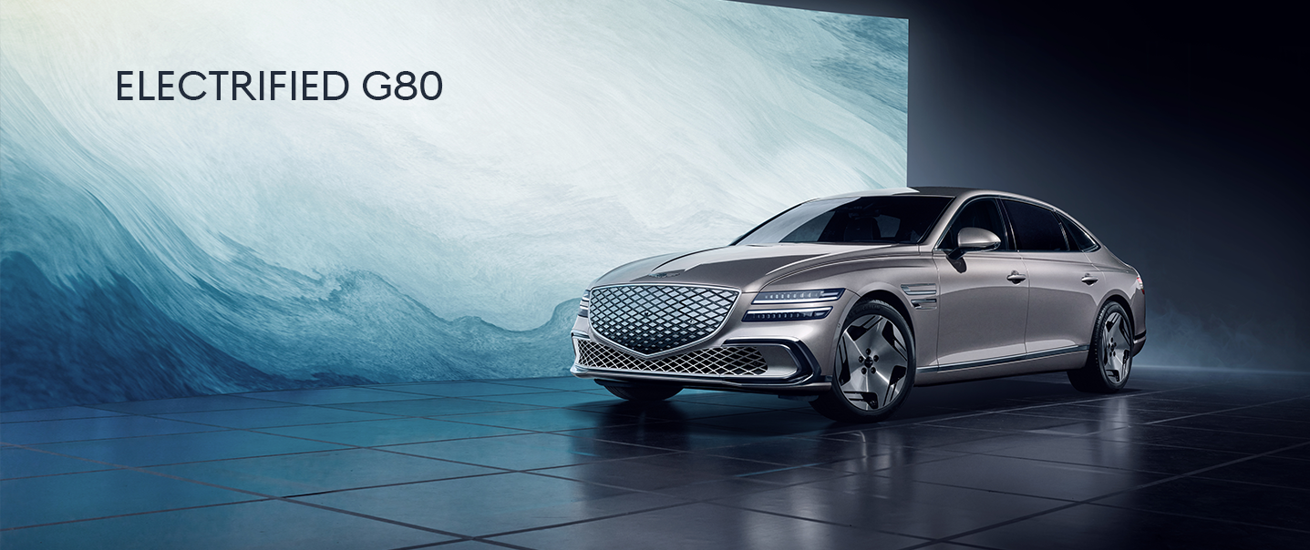 제네시스 G80 전동화모델 롱휠베이스
