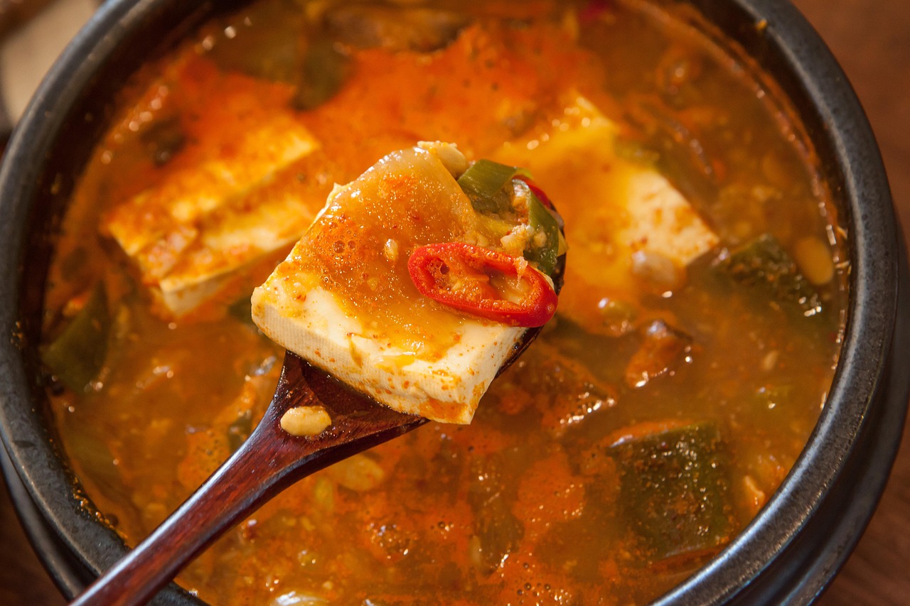 한국 대표음식 김치찌게 이미지