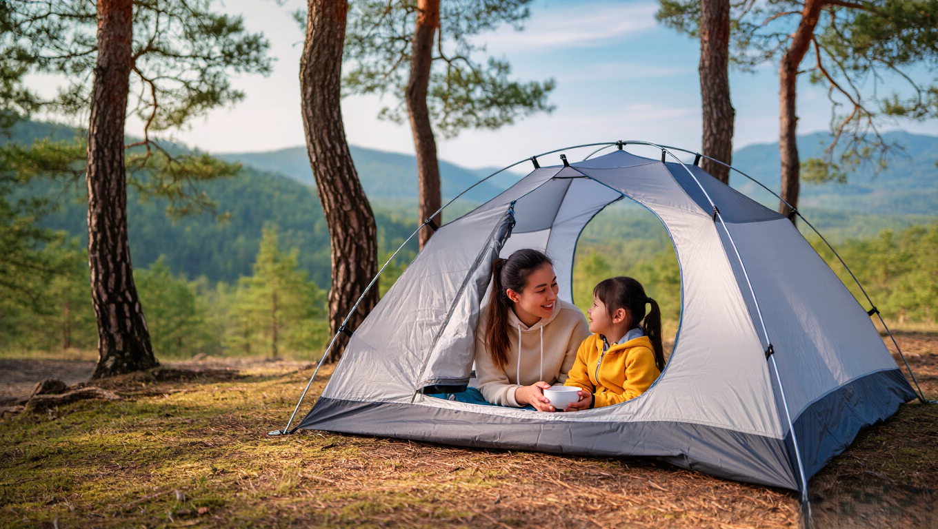 캠핑+트레킹 코스 (가족, 여행, 힐링)