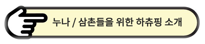 누나 삼촌들을 위한 하츄핑 소개