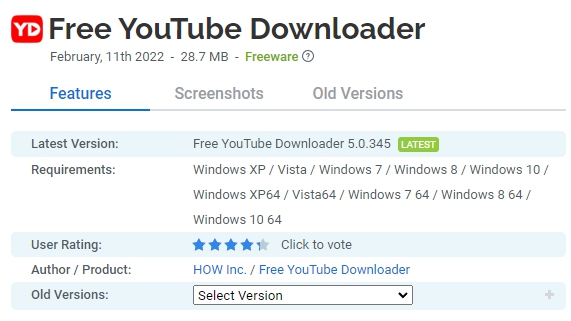 Free-YouTube-Downloader
