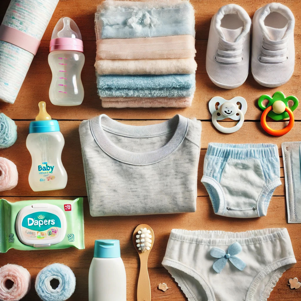신생아 육아 아이템 사진
