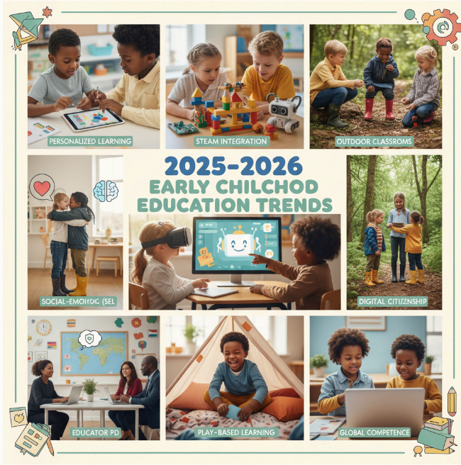 2025–2026 유아교육 트렌드 10가지와 교실-가정 적용 가이드한눈에 보기