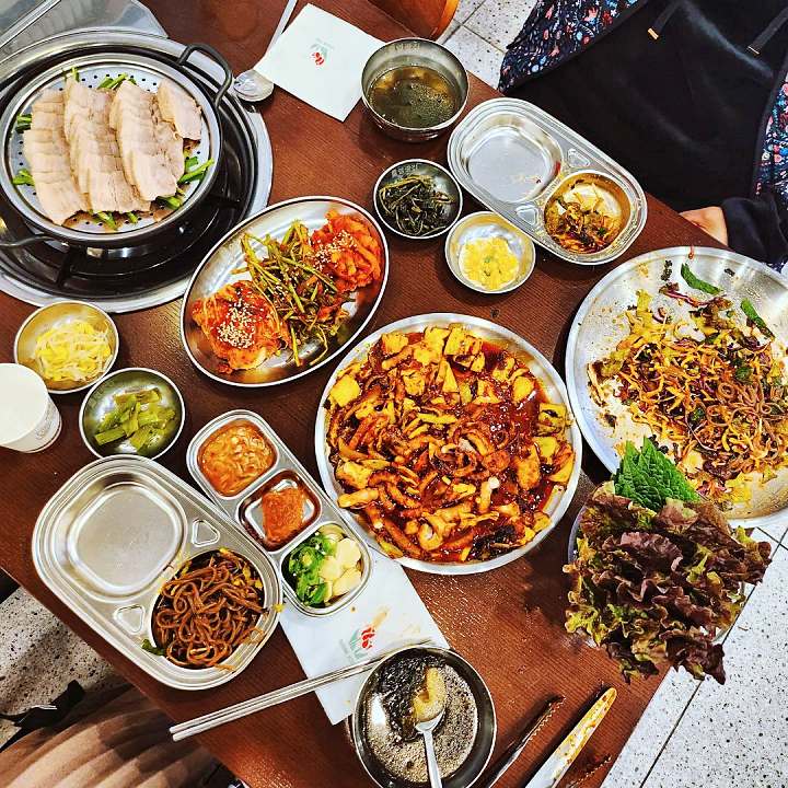 직화낙지 갑오징어 보쌈 한 상 보쌈 김포 구래 맛집 추천 생방송투데이 맛의 승부사