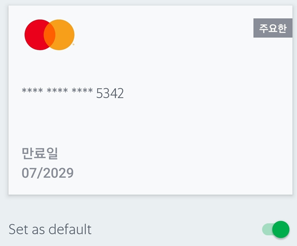 위비트래블 카드 사용실적