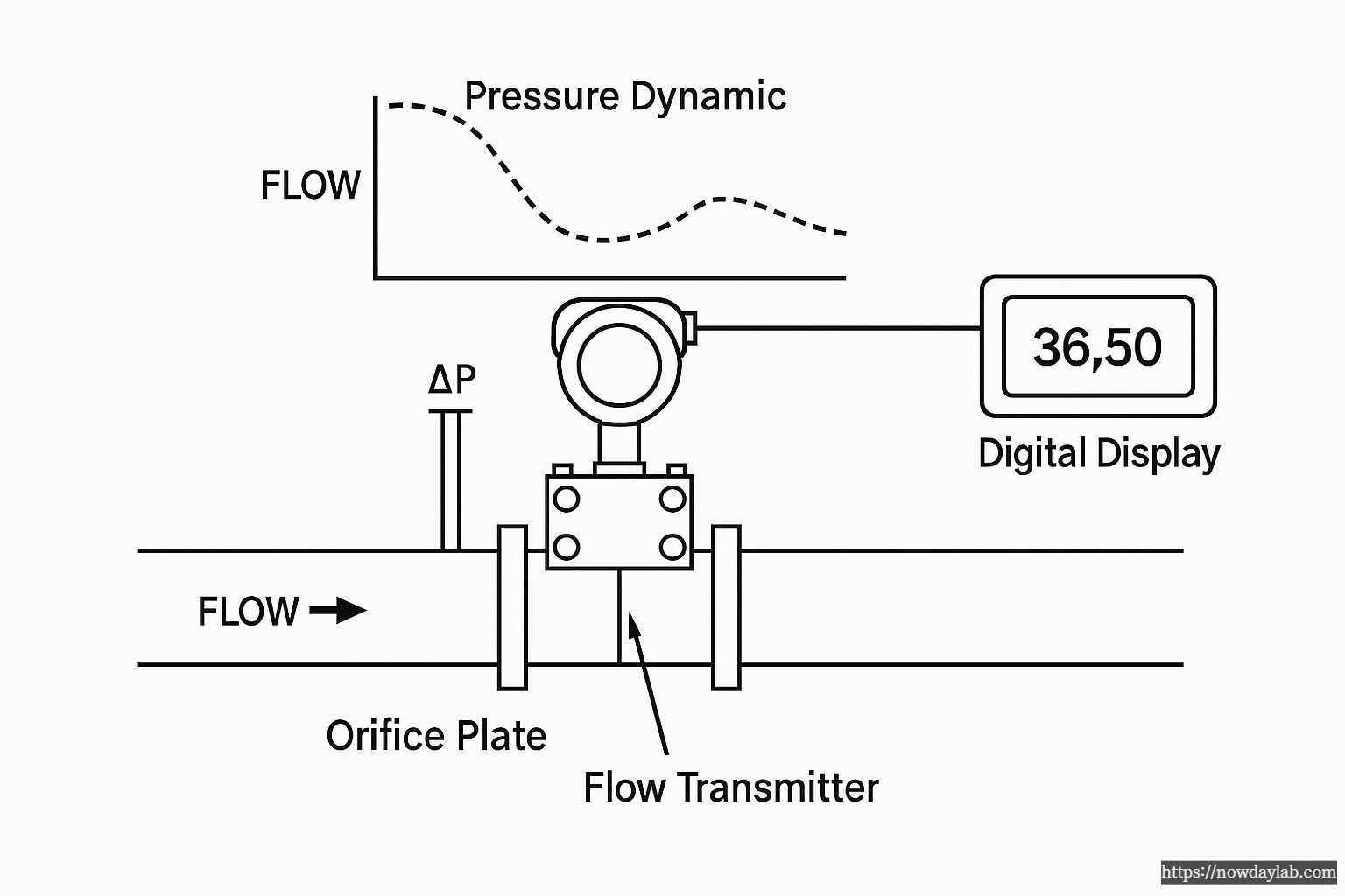 Diagram showing a rupture disc installed upstream of a safety valve in a pressure vessel system.