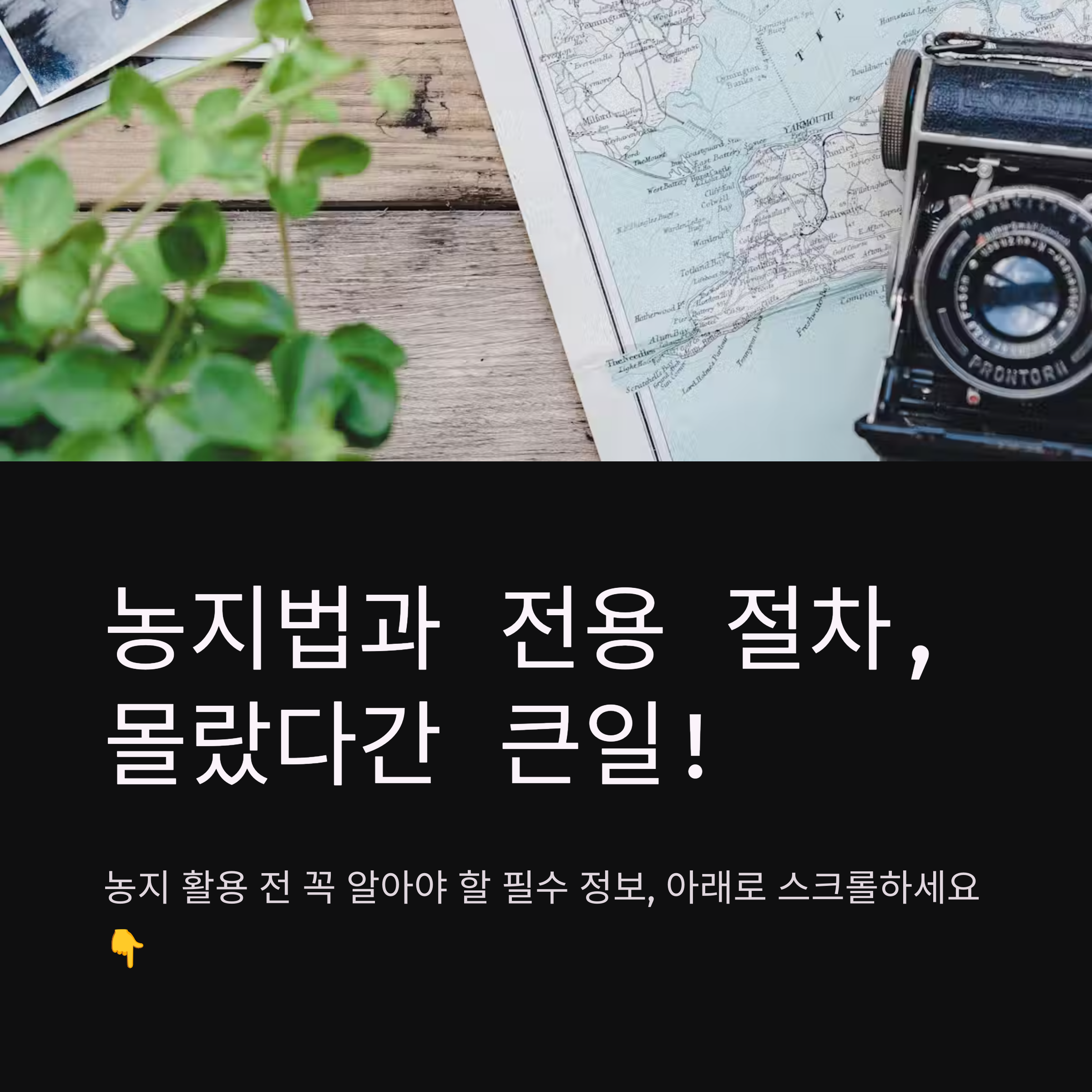 농지법 바로알기