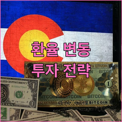 환율 변동에 대처하는 현명한 투자 전