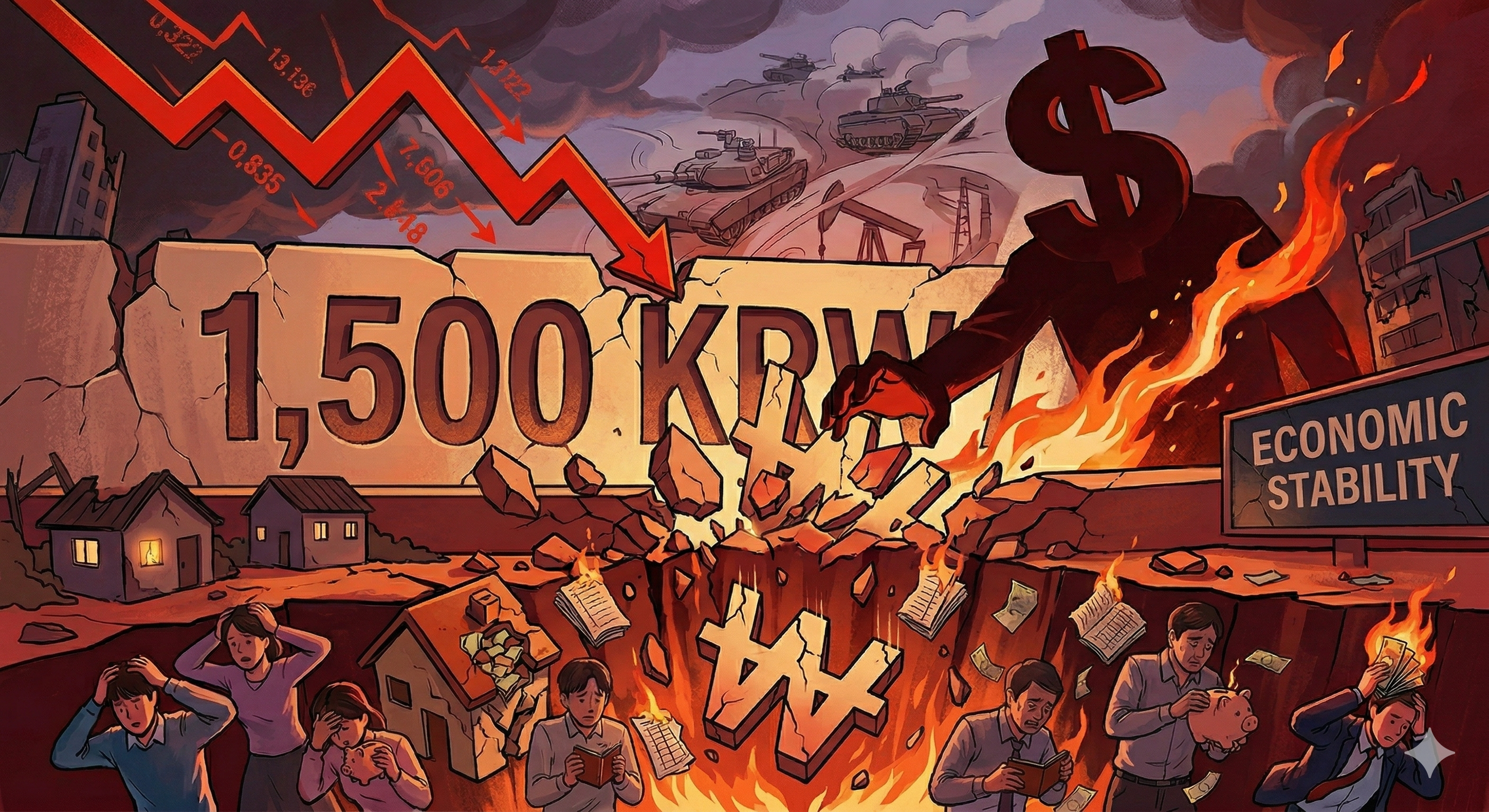 환율 1,500원 돌파, 97년 IMF가 다시 온다?