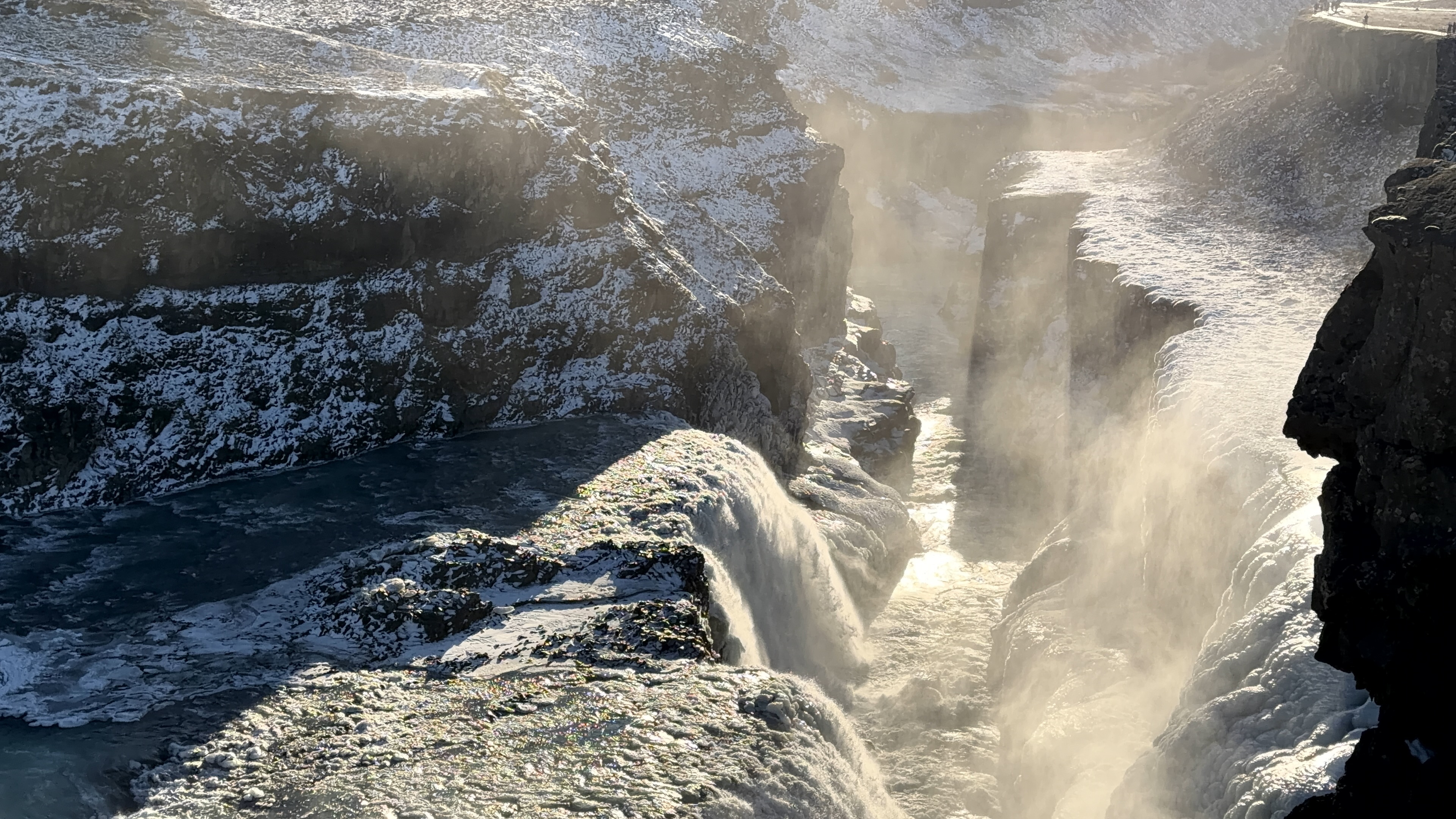 아이슬란드 골든서클 굴포스 폭포