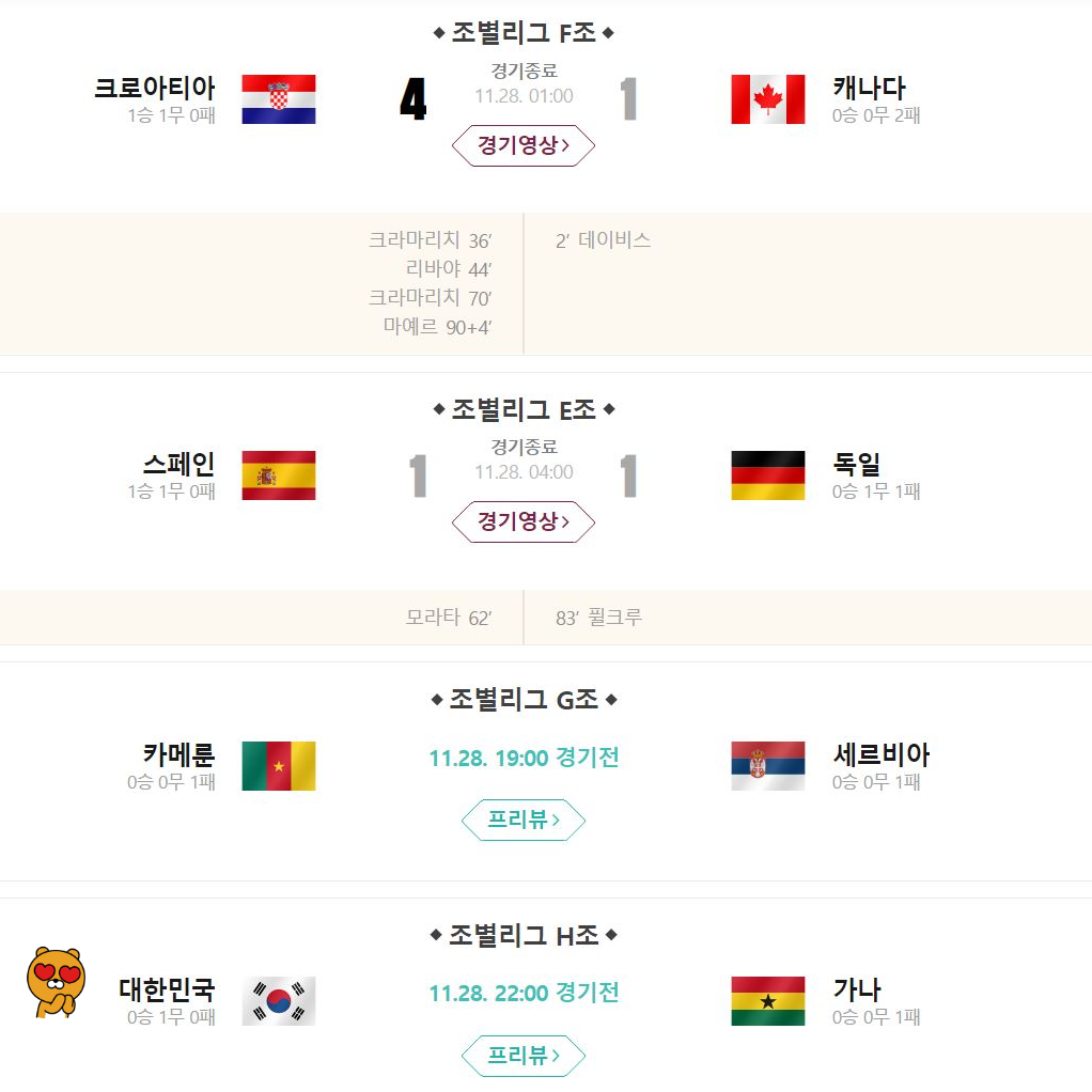 대진표