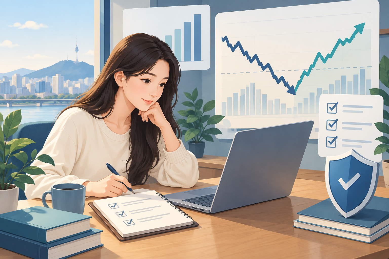 레버리지 ETF 수익률 비교 계산기 - 지수는 제자리인데 내 돈은 왜 줄까?