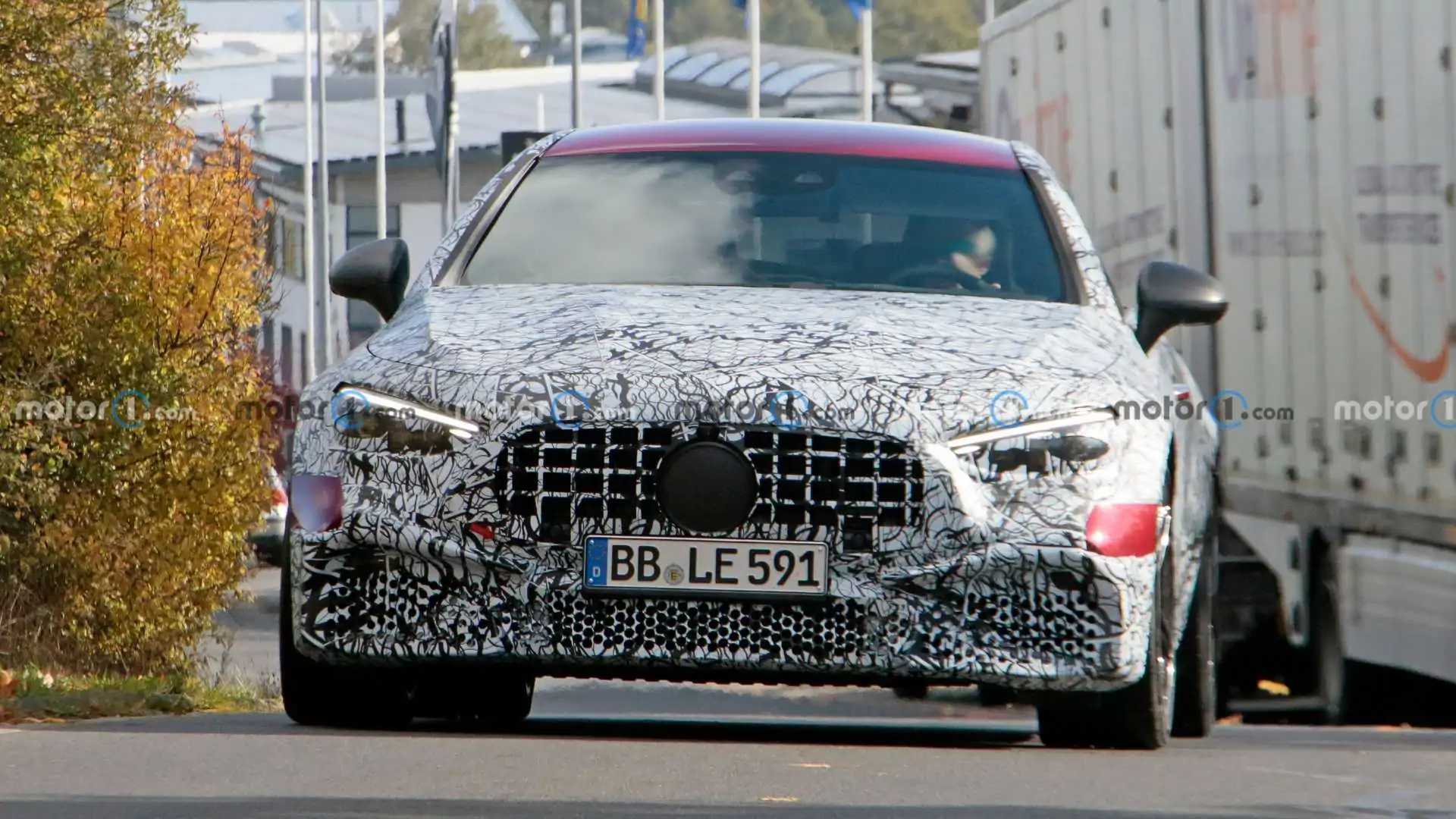 메르세데스-벤츠 AMG CLE 63 테스트카 스파이샷