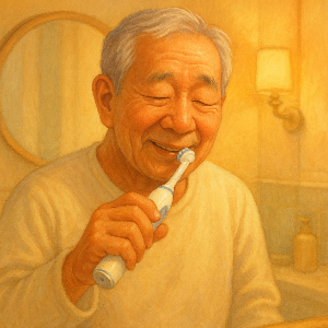 고령자에게 흔한 잇몸질화과 조기증상