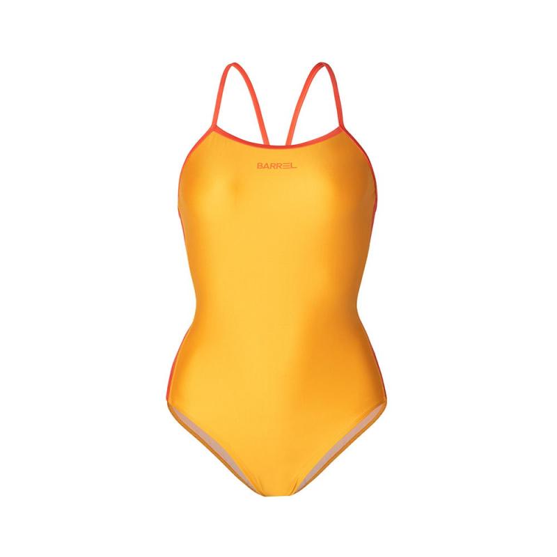 배럴 우먼 레이싱 핏 멀티플 X백 스윔슈트 망고 BH3WSSW37MNG