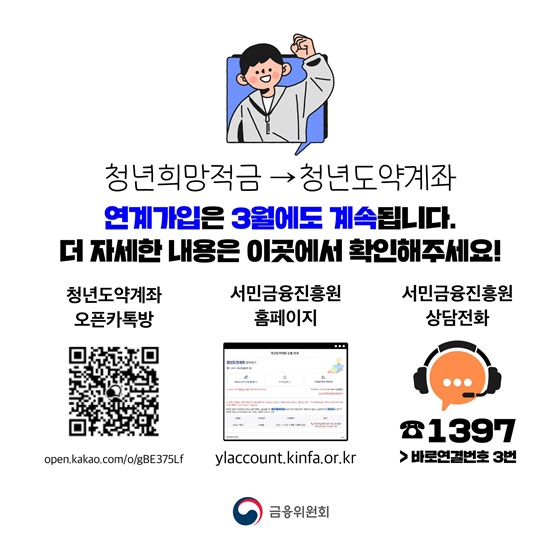 청년희망적금 청년도약계좌 연계 관련 FAQ
