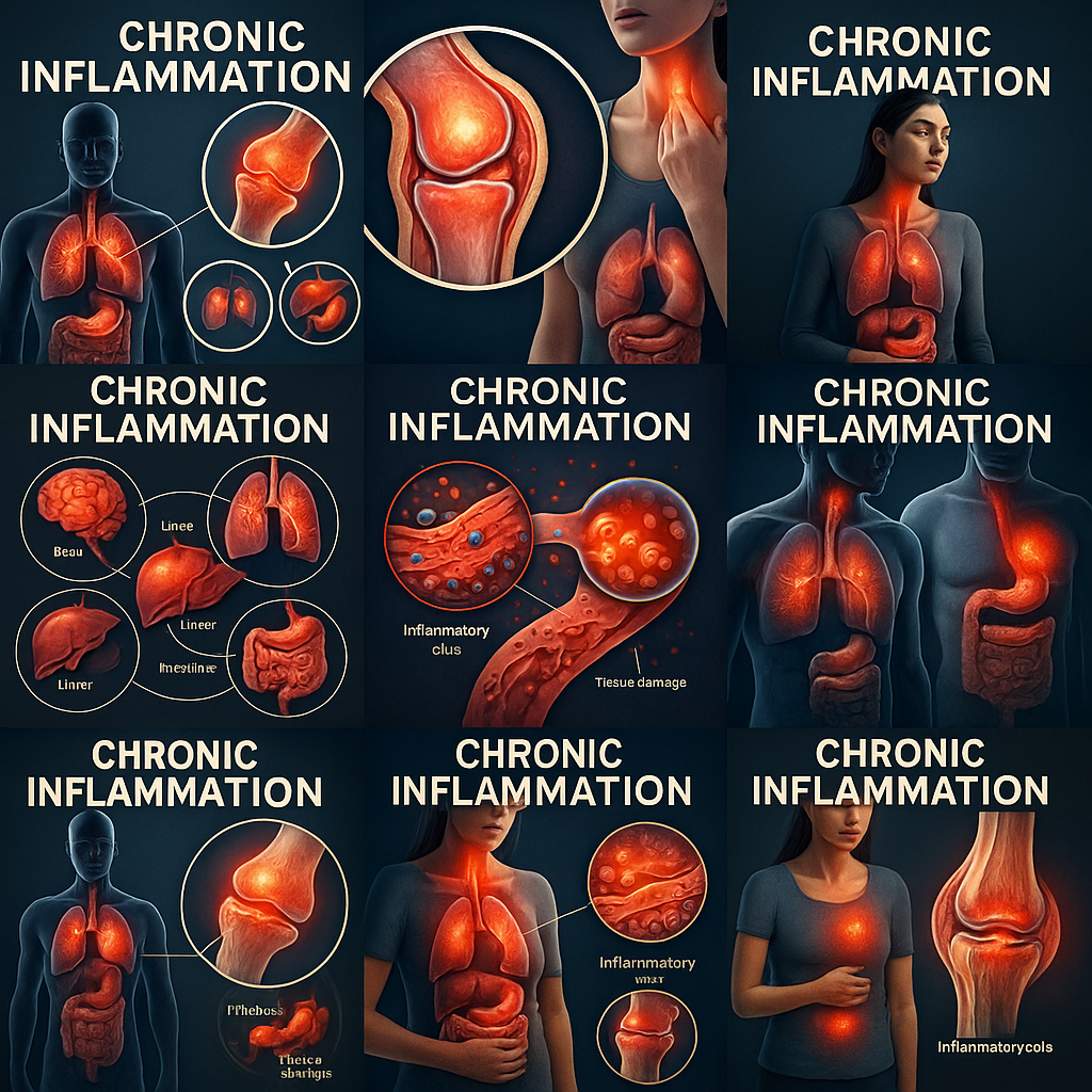 만성염증에 관련된 모습