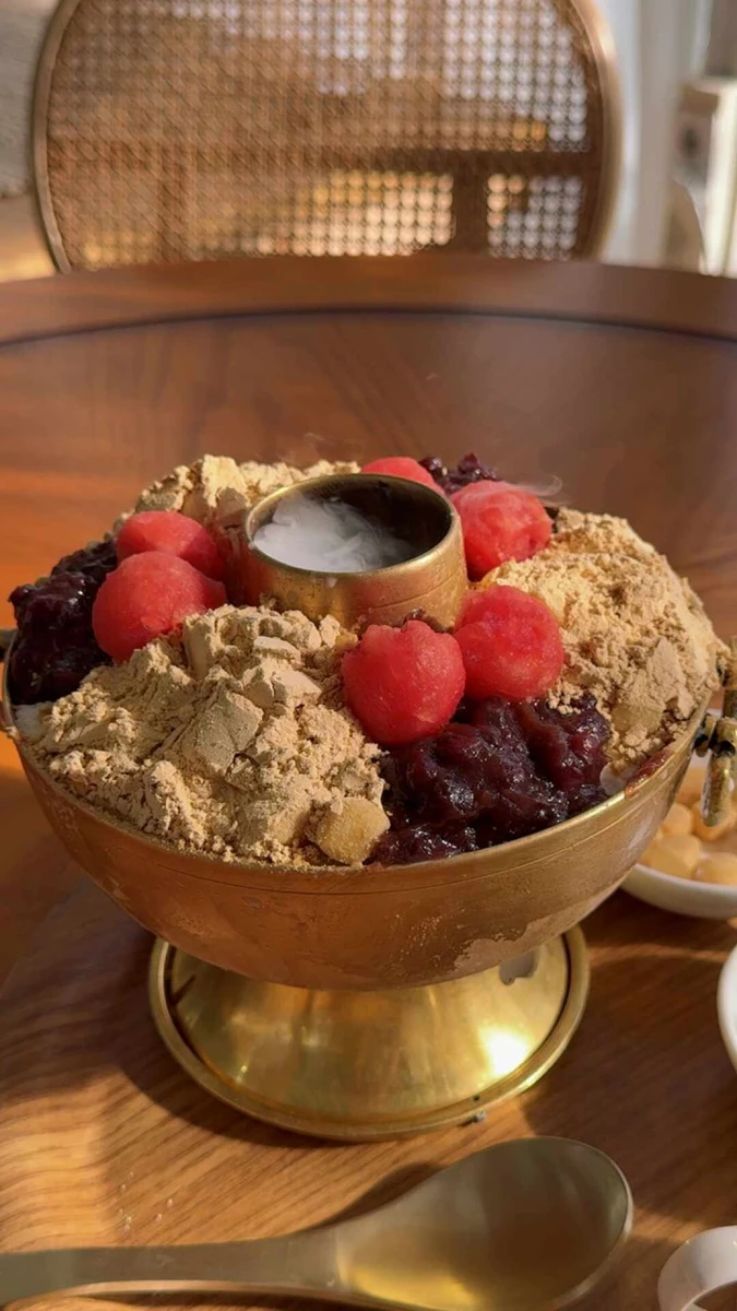 신선로 빙수