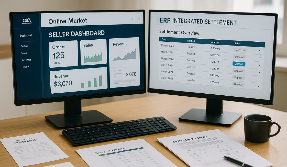 온라인마켓 판매 수익 정산