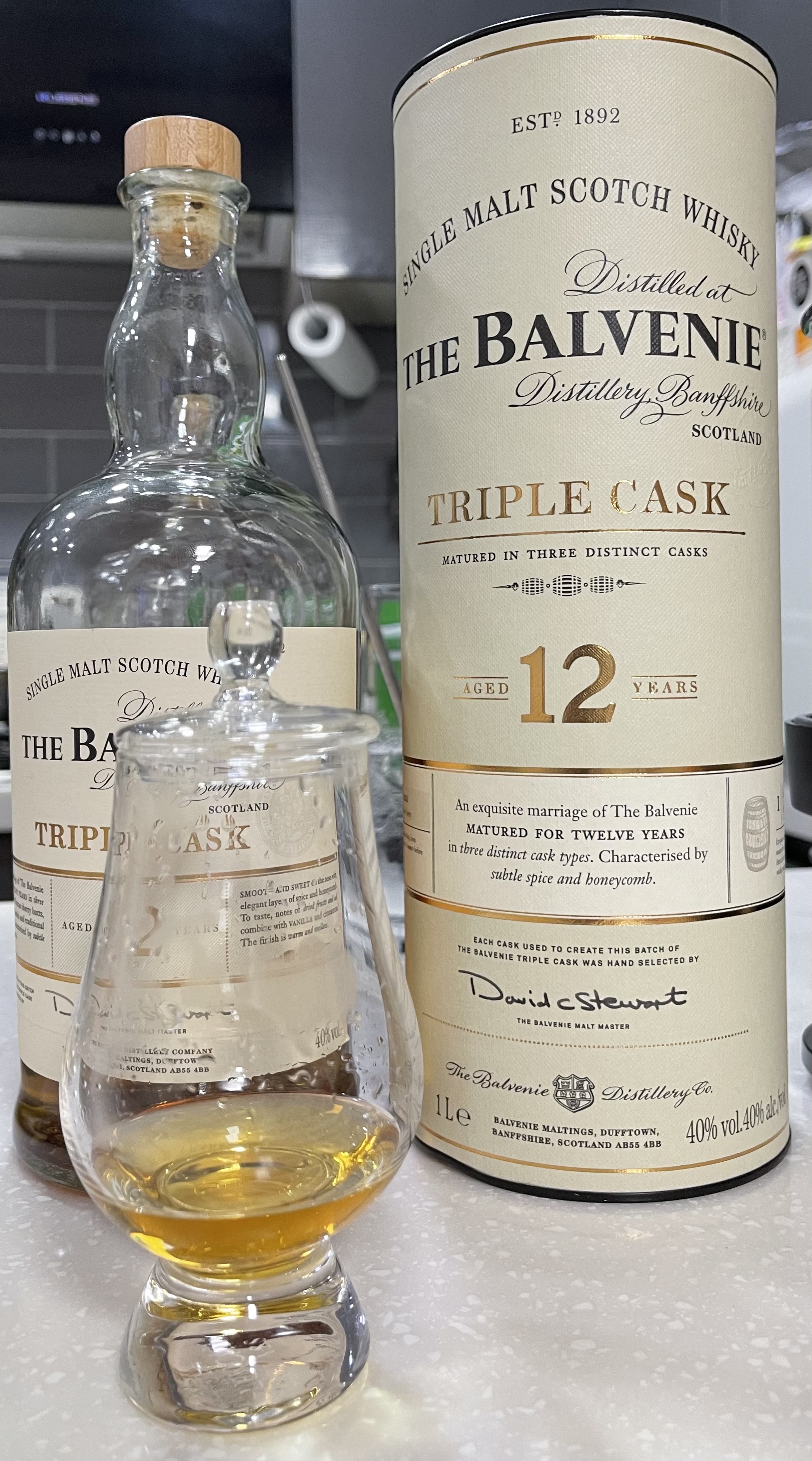 발베니 12년 트리플 캐스크