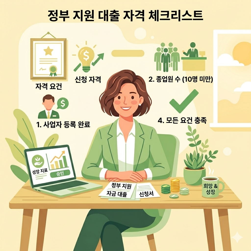 2026년 소상공인 정책자금 자격 조건