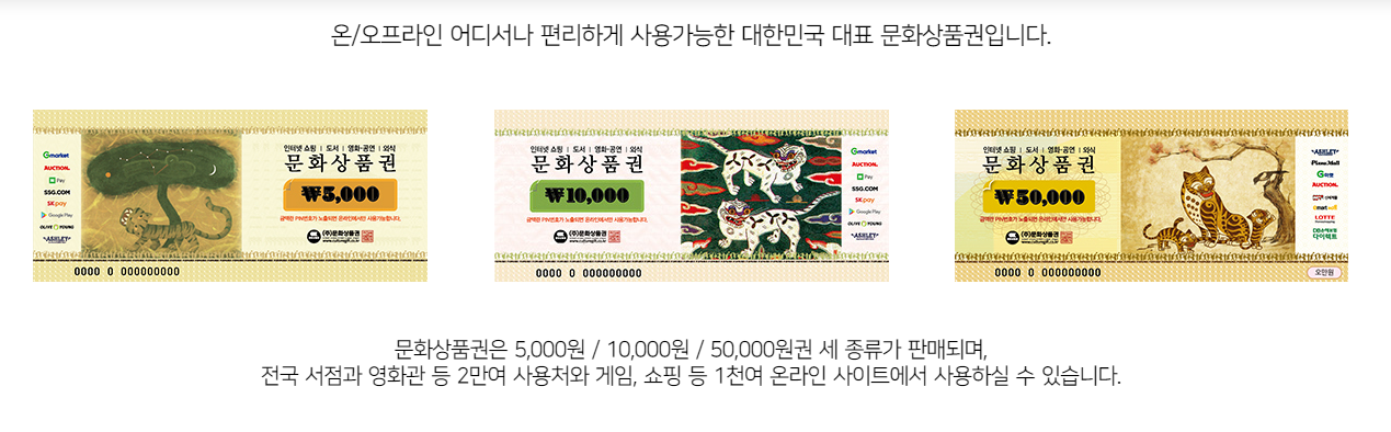 컬쳐랜드-문화상품권