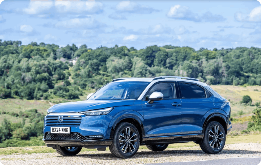 혼다 hr-v 하이브리드 측면 이미지