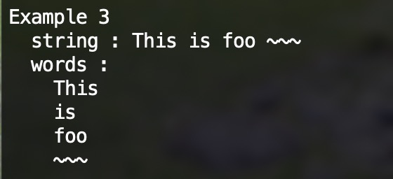 the third example of string in C language
