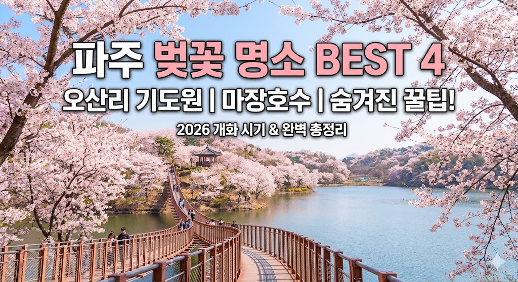 파주 벚꽃 명소