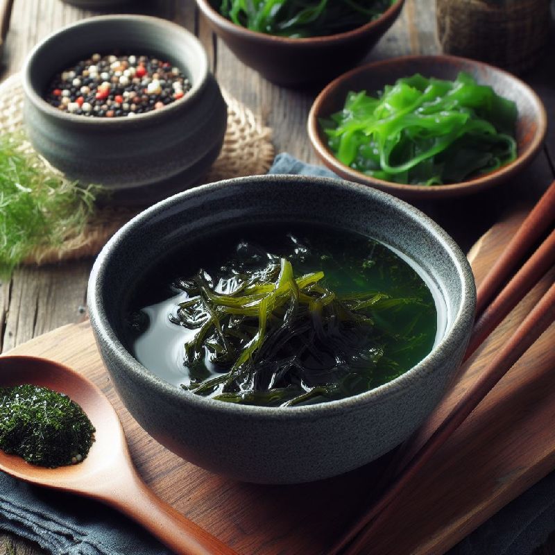 깔끔한-미역국