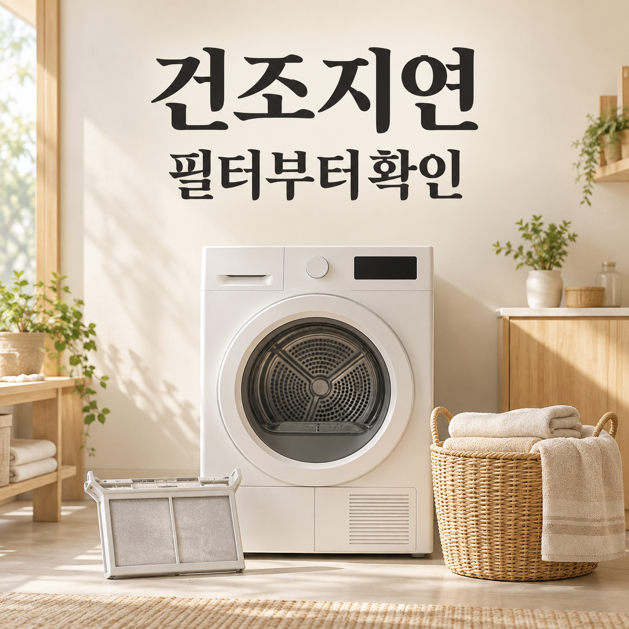 건조기 건조시간 길어짐 원인과 필터 확인 썸네일