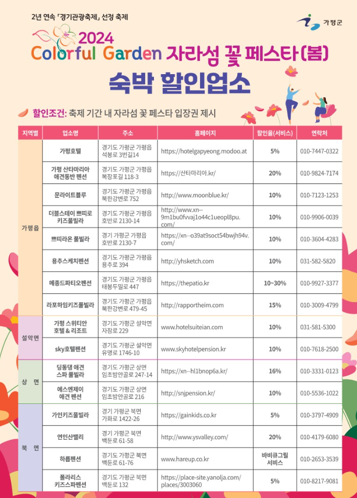 자라섬 꽃축제
